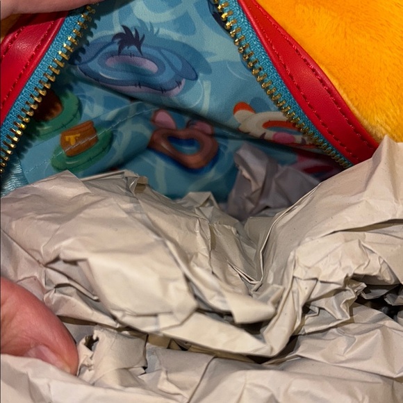 NWT! Loungefly Winnie The Pooh Summer Vibes Plush Mini Backpack - Picture 10 of 10